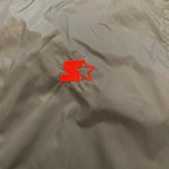 STARTER Vintage Nylon Zip Up Vest, Men’s Large - Picture 7 of 7